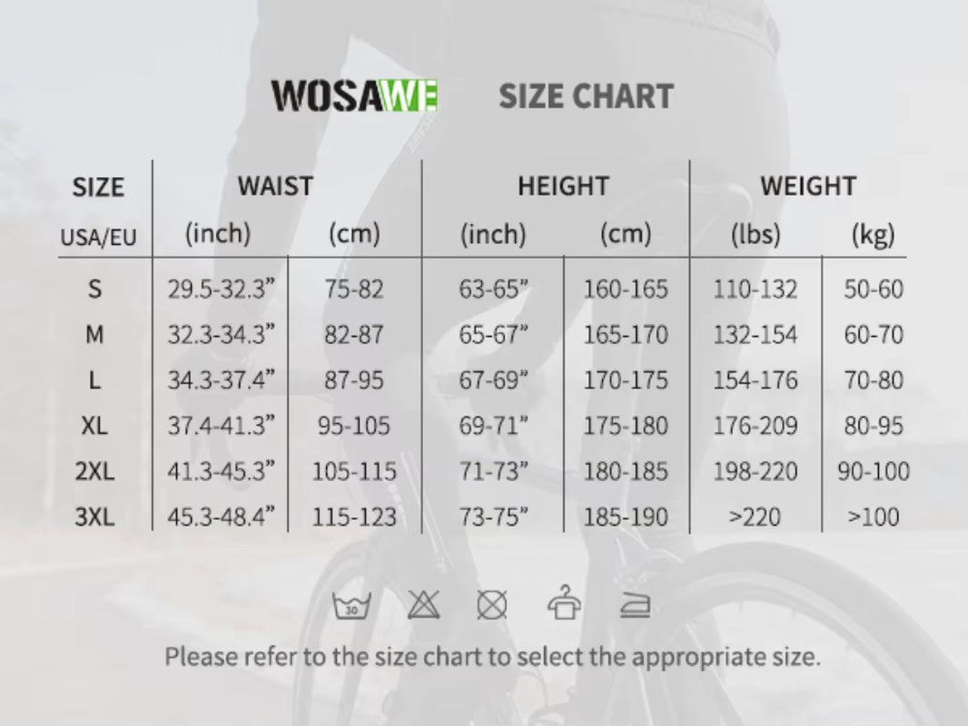 Winter Cycling Pants 4D Gel Padded Men Fleece Sports Warm Long Pants MTB Road Ski Motorcycle Bike Pants