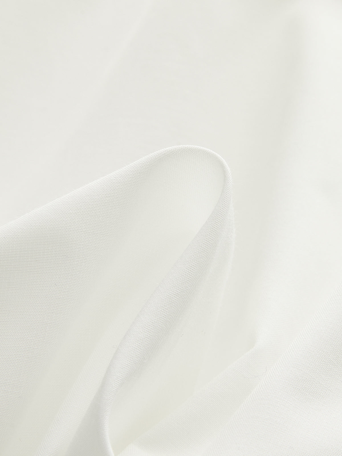 Wrinkle-resistant Cotton Blend Metal Button Shirt