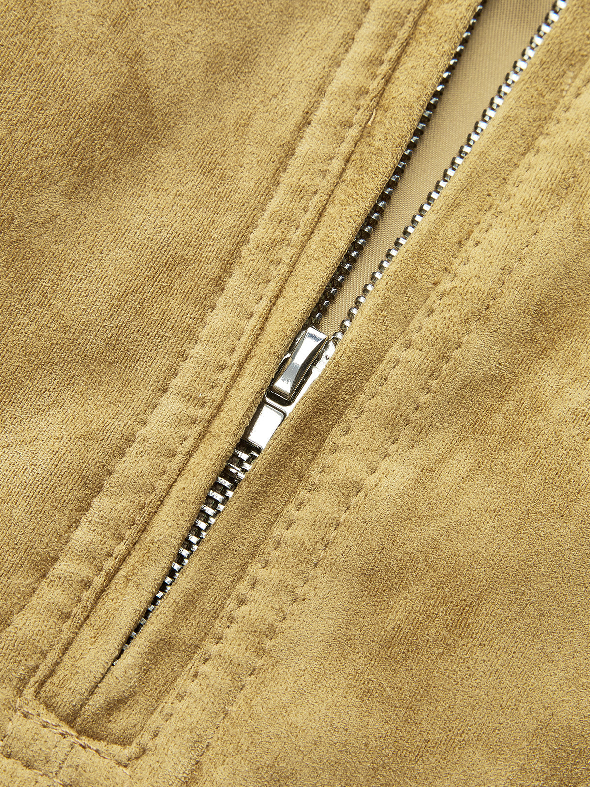 Decor Button Suede Mini Skirt