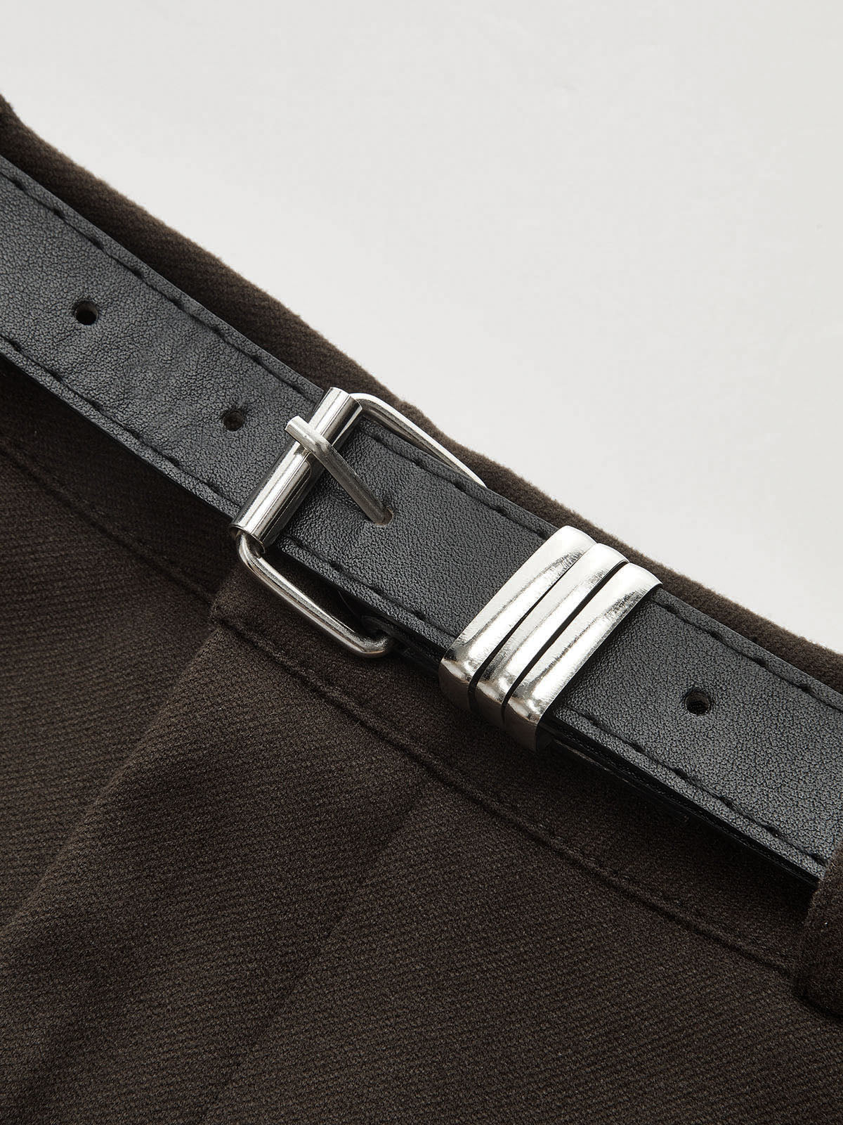 Mini Skirt with Decorative Belt