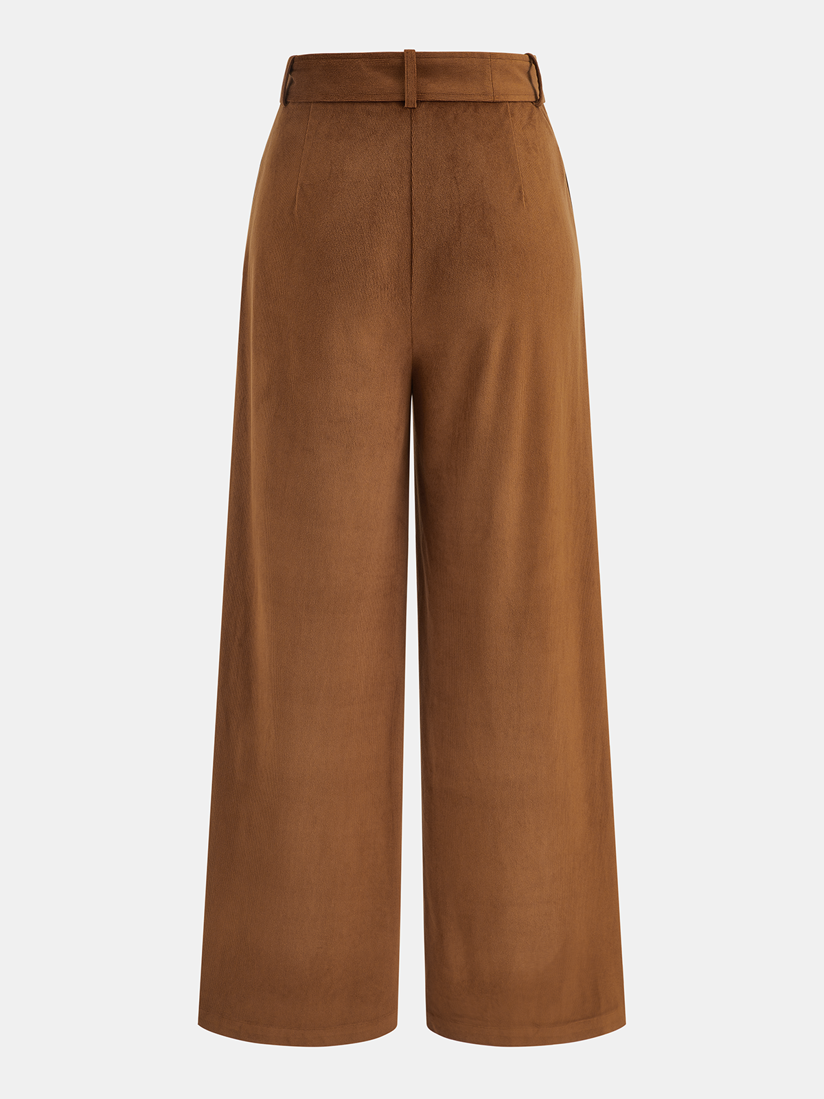 Belted Pleated Pants