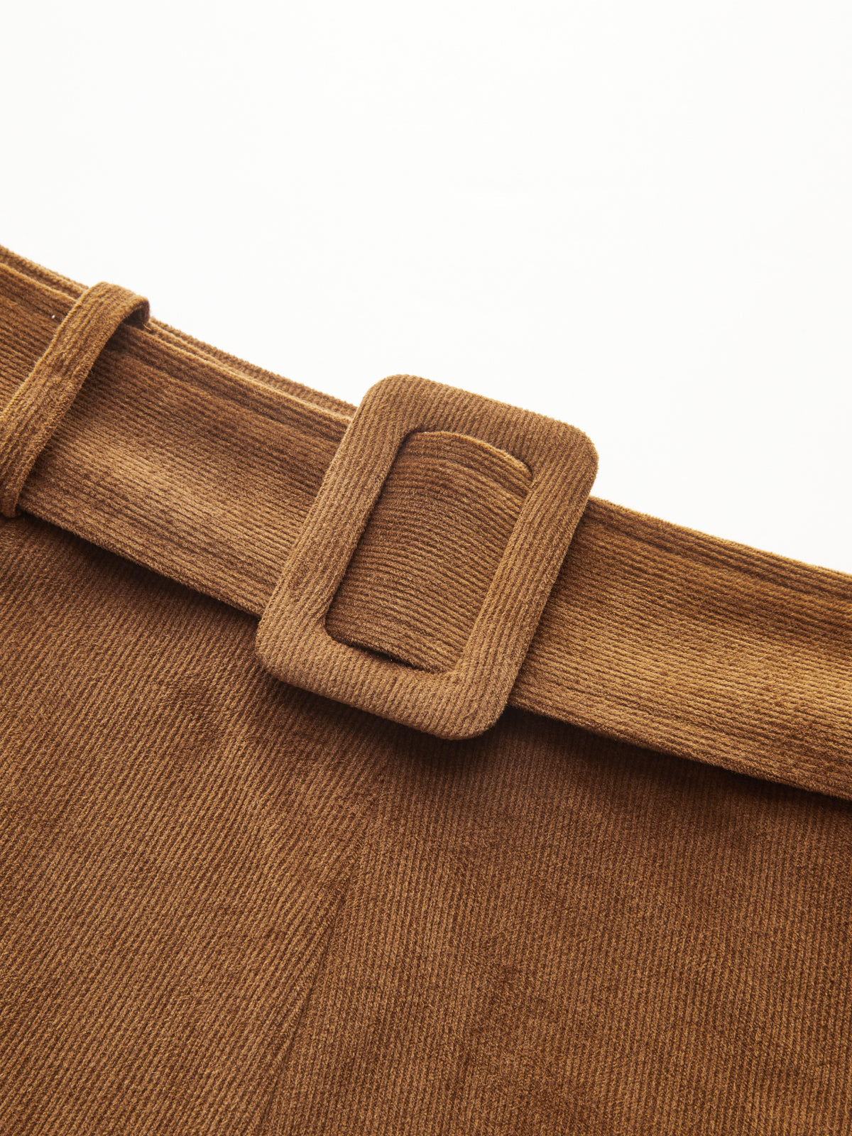Belted Pleated Pants