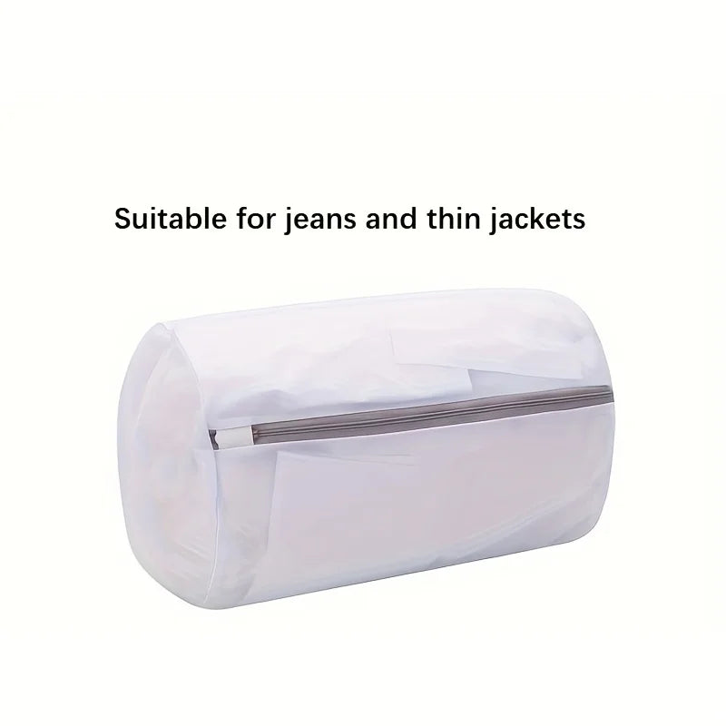 Versatile Shoe Washing Bag - Durable Mesh Laundry Bag for Sneakers, Running Shoes, Socks & Bras with Zipper Closure, Laundry Bag