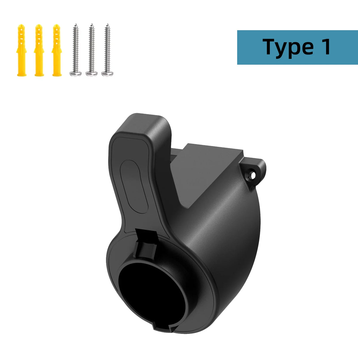 Portable EV Charger Holder Stand — for TESLA Nacs Type 1 Type2 GB/T Car Charger Wall Mount Bracket, Car Charging Cable Bracket