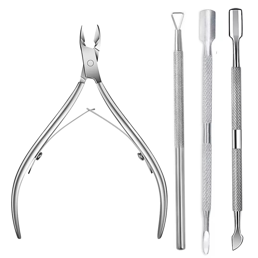LULAA Cuticle Trimmer Professional Pedicure and Nail Care Tool Suitable for Removing Dead Skin from Fingernails and Toenails