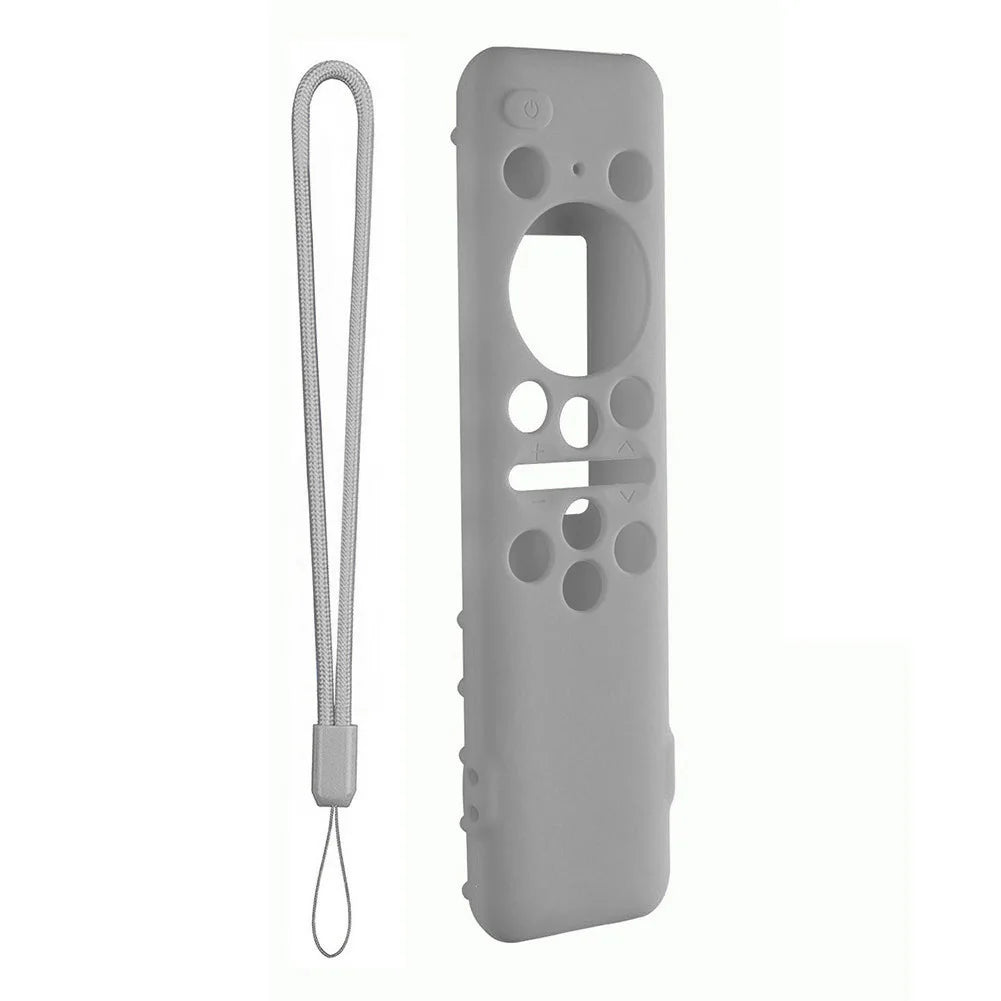 For Samsung BN59-01432A 01432B Remote Control Silicone Protective Case Shockproof Anti-Slip Smart TV Soft Sleeve with Lanyard