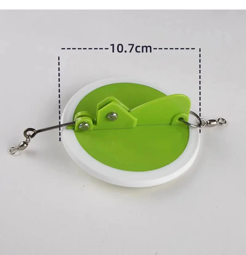 FISHINGFANS 10.7CM 4.2inch Dipsy Diver Sea Directional Fishing Accessory Adjustable trolling disc Diver disc