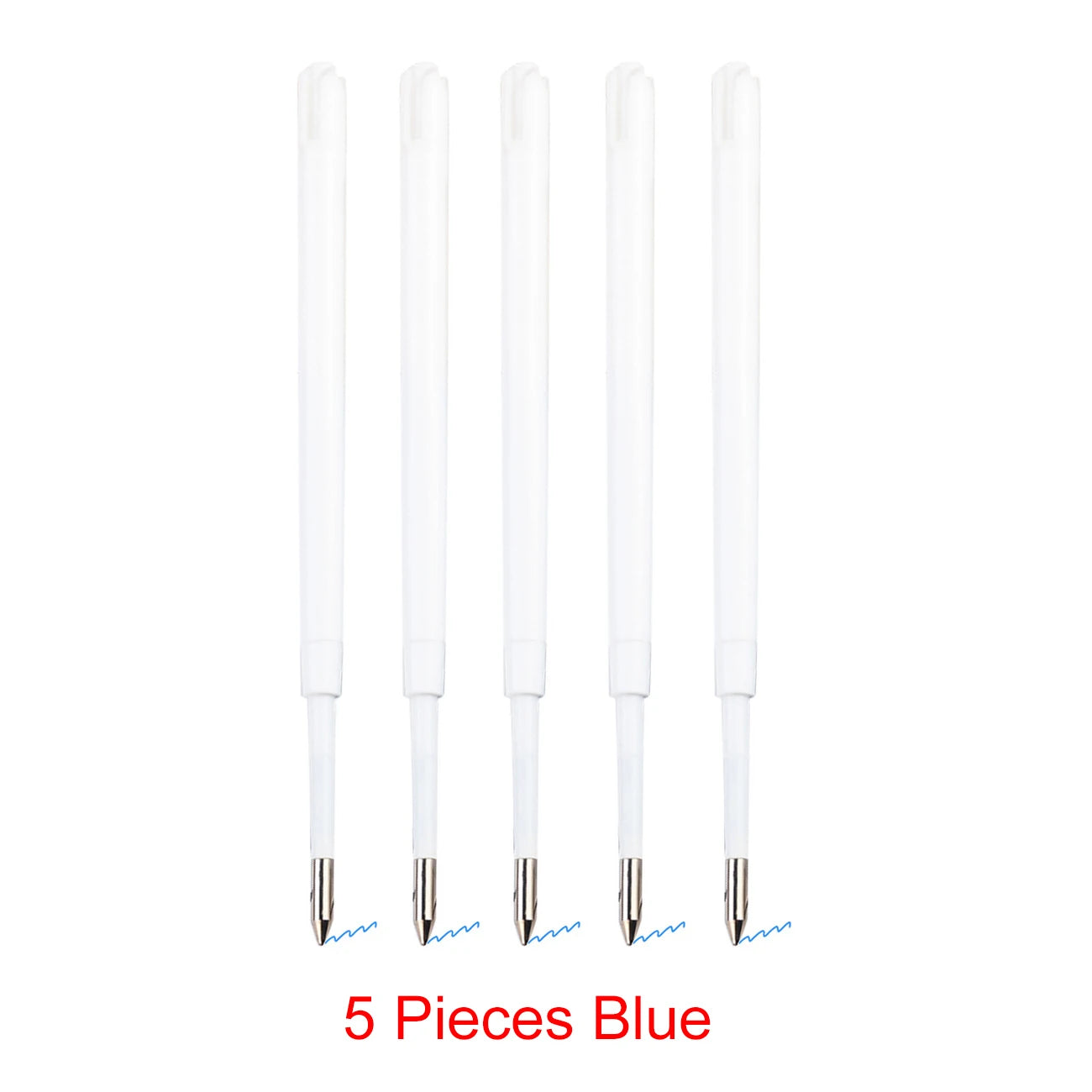 98mm1.0mm Ballpoint Pen Refills For Parker Pens Medium Point Blue Red Black Ink Rods For Writing Office Stationery