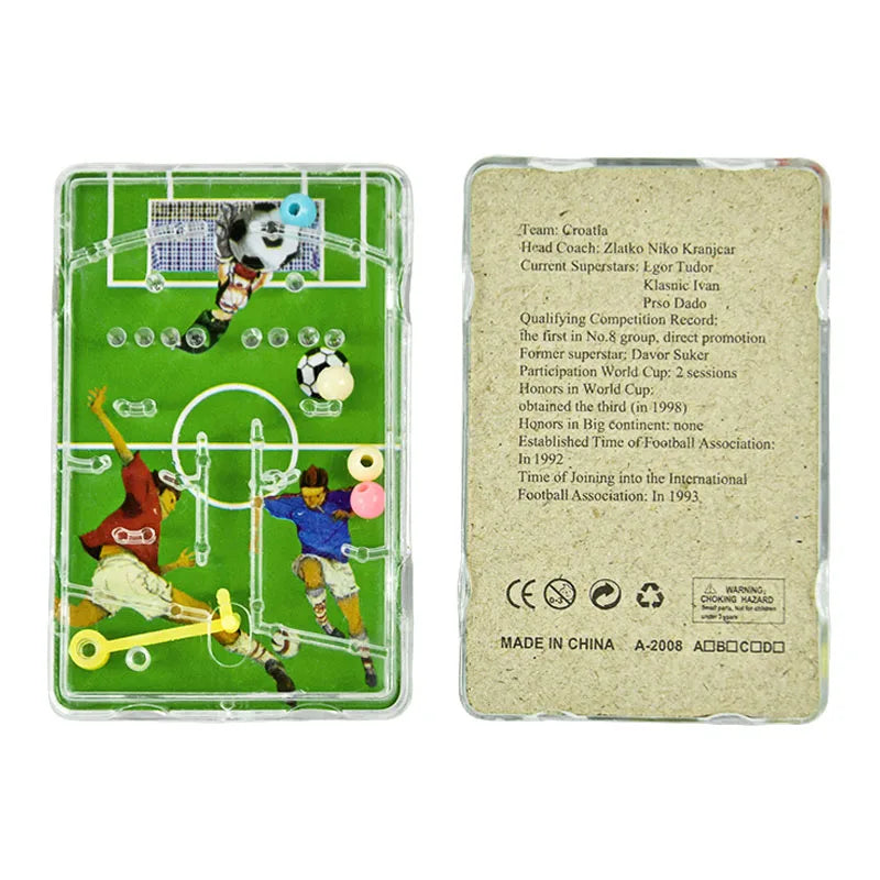 10/20pcs Football Party Favors Maze Game Boys Soccer Theme Birthday Party Decoration Kids Christmas Gift Toy Supplies