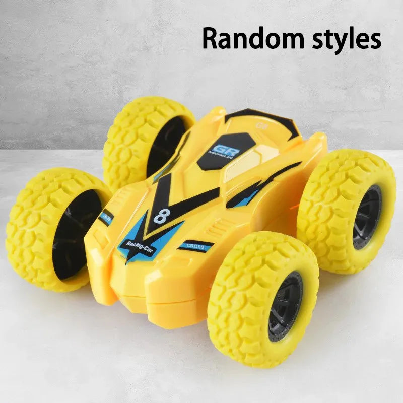 Children's Toy Car Fun Double-Sided Car Inertial Safety Anti-Collision Anti-Fall Kids Model Sliding Off-Road Vehicle
