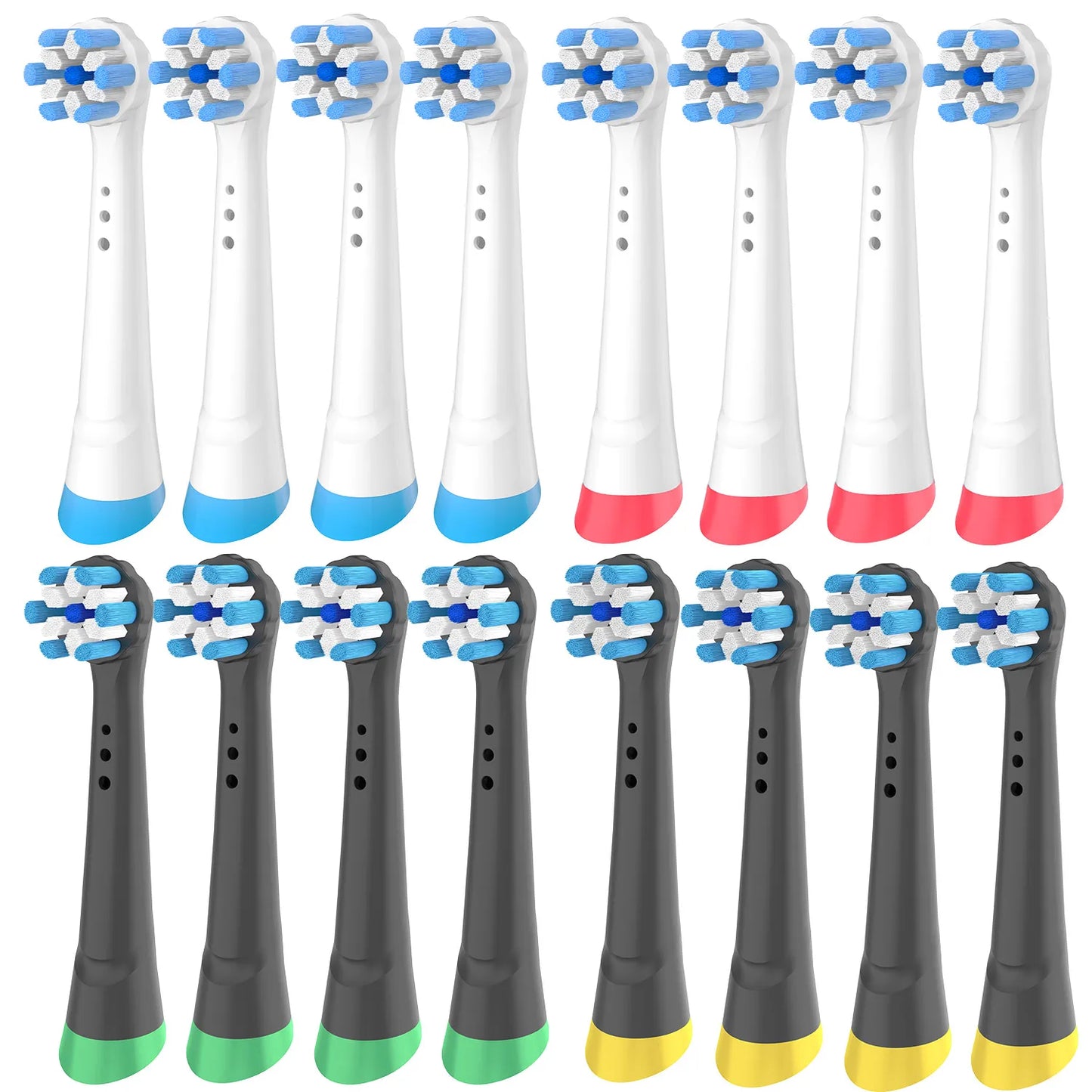4/8pcs Replacement Brush Heads Compatible with Oral-B iO 3/4/5/6/7/8/9/10 Series Electric Toothbrush