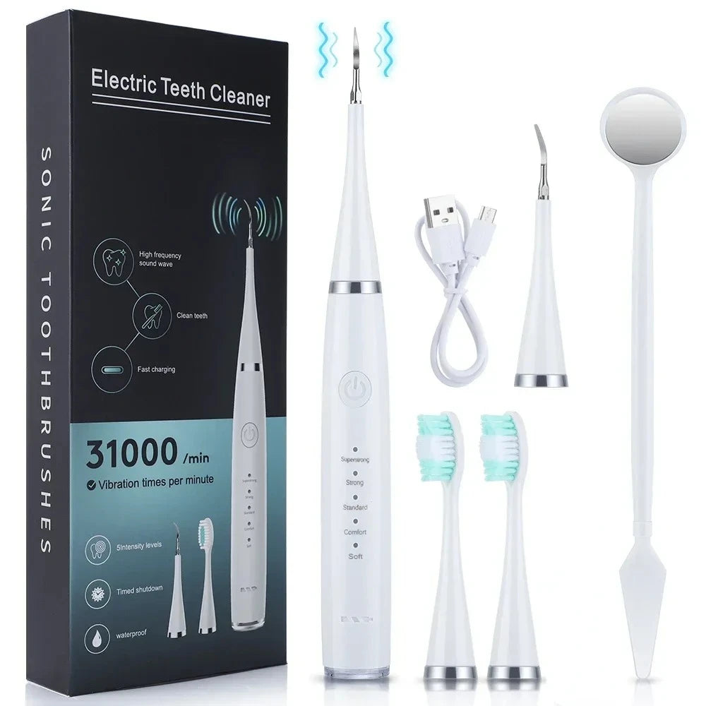 2025 Electric Toothbrush For Sound Wave Cleaning Multifunctional 3-in-1 Teeth Scaling Whitening USB Charging Oral Care