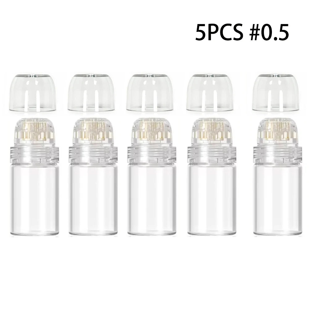 20Needle Derma Stamp Microneedling Personal Skin Reusable Derma Stamp Micro Needle Home Use For Face Beauty Care 0.25mm