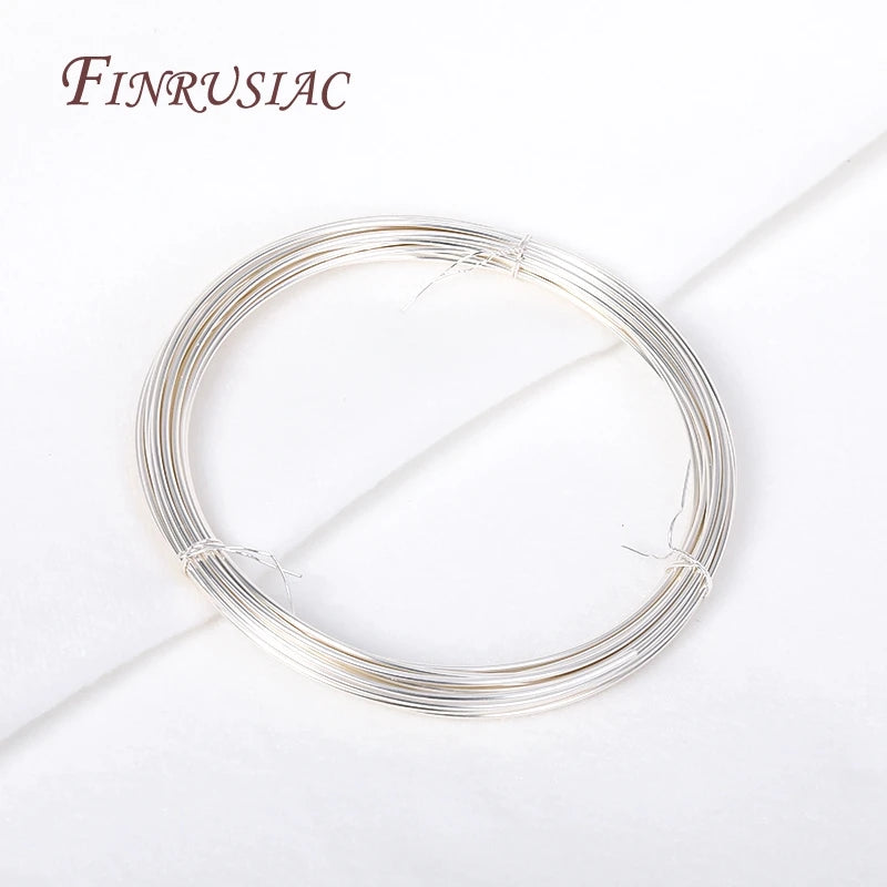 5 Meters 18K Gold Plated Copper Wire DIY Jewelry Making Brass Metal Wire For Handmade Wire Jewelry Crafts