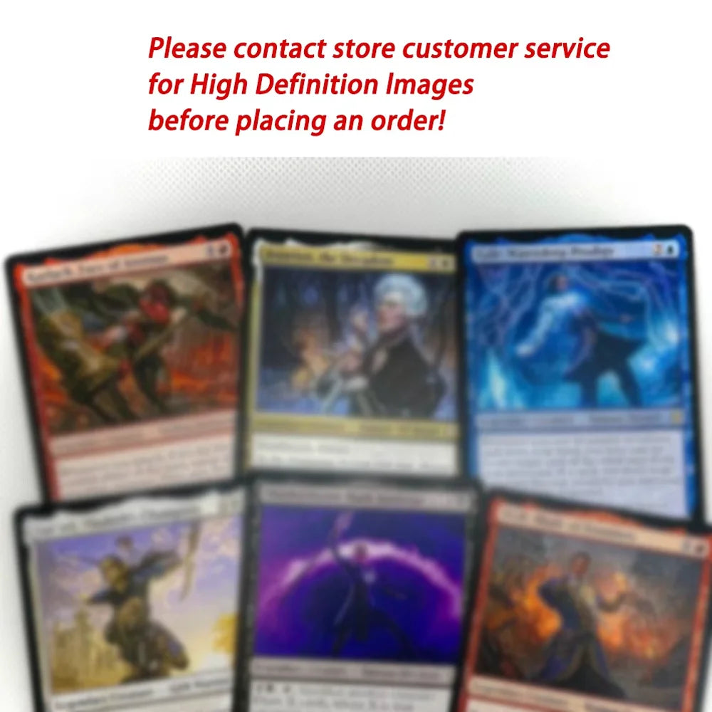 Customized Game Cards Foil/RegularDIY Design Personalized Cards for Any Game Card/Sports Card/Star Card Any Picture