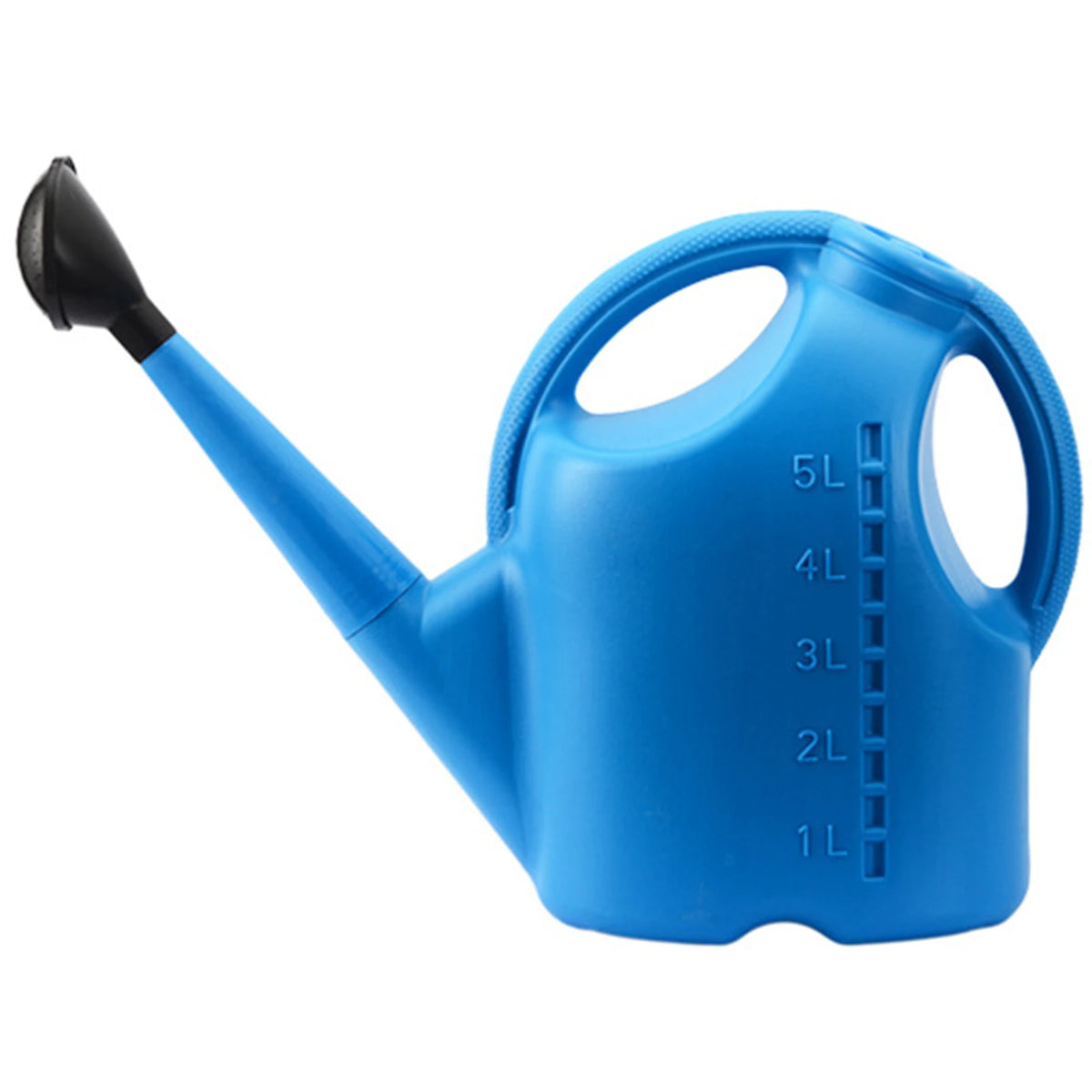 Long Spout Watering Pot For Garden With Sprinkler Head Comfort Grip Watering Kettle Lightweight Large Water Can For Garden