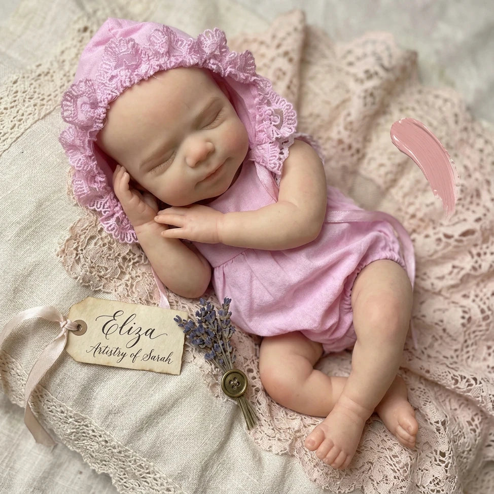 OtardDolls 13 Inch Pascale Soft Silicone Girl Bebe Newborn Baby реборн For Birthday Gifts Handmade Newborn Baby Doll