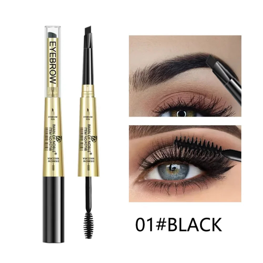 Thin Headed Eyebrow Pencil With Waterproof And Durable Brush Head Contour, Naturally Suitable For Everyone