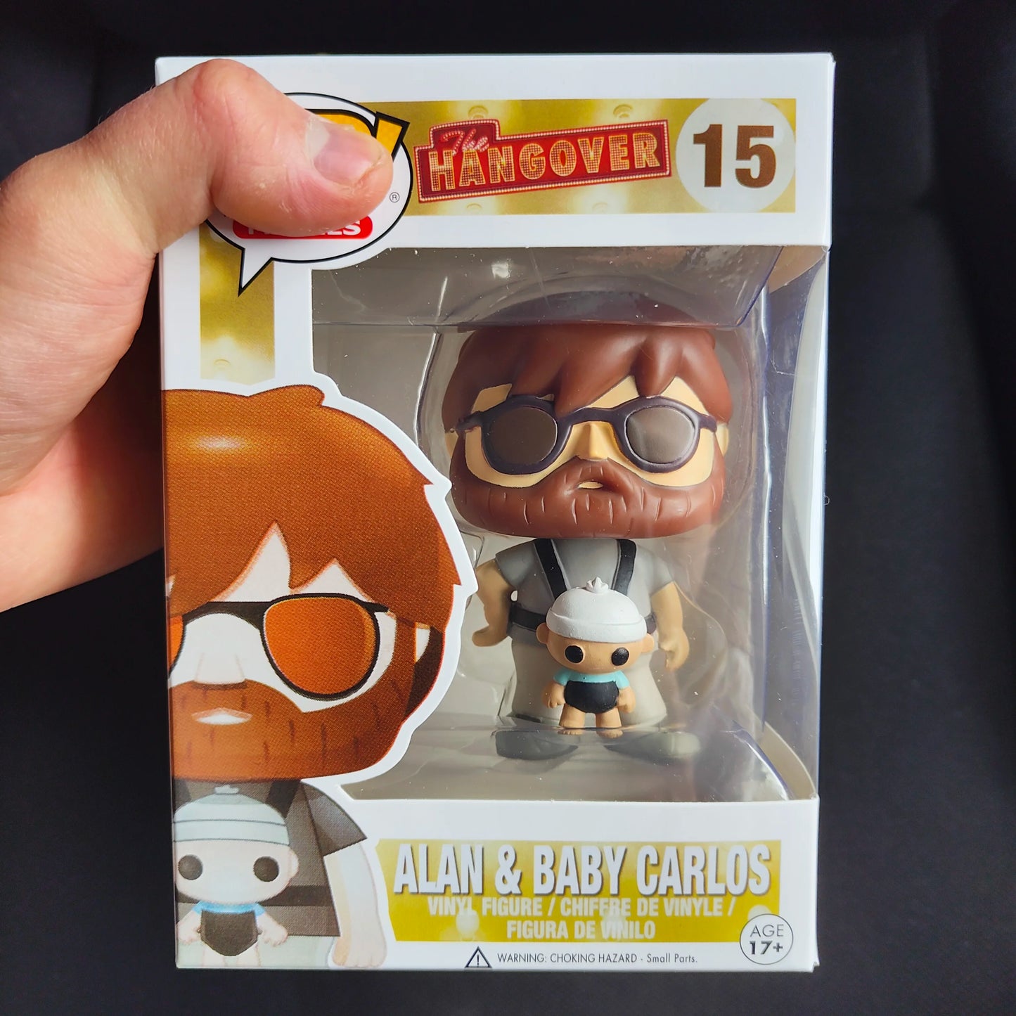 HANGOVER 15 ALAN & BABY CARLOS Vinyl Figurine Cute Doll Movie Peripherals Action Figure Collection Model Toys