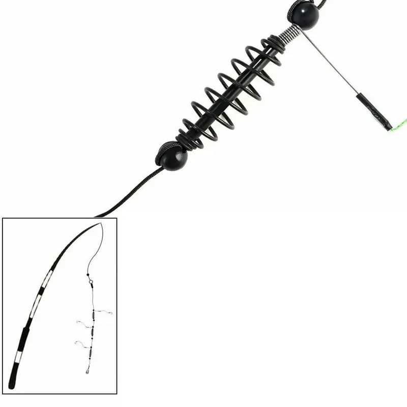 1pc Fishing Hook Artificial Lure Bait Cage Set Fish Feeder Baitholder Anzol Peche Catfish Jig Carp Fishing Tackle Barbed Hook
