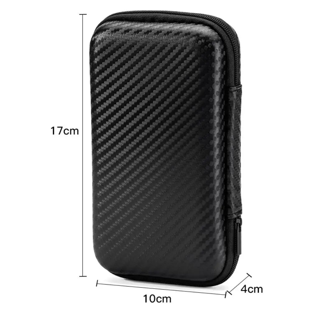 Portable EVA Phone Charger Shaver Zipper Bag Protection Case Hard Disk Data Cable Headphone Storage Pocket Pouch