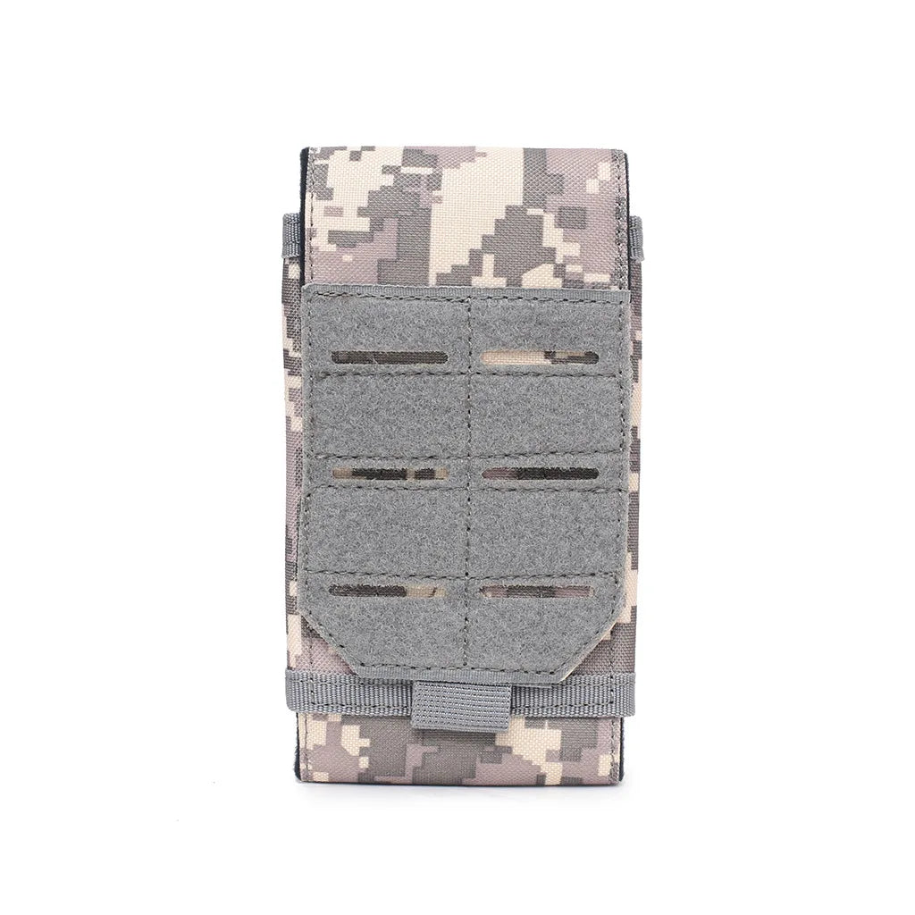 Outdoor Sports Molle Phone Pouch Waist Pack EDC Tool Bag Mobile Phone Holder Hiking Hunting Camping Accessories Mag Holster Bag
