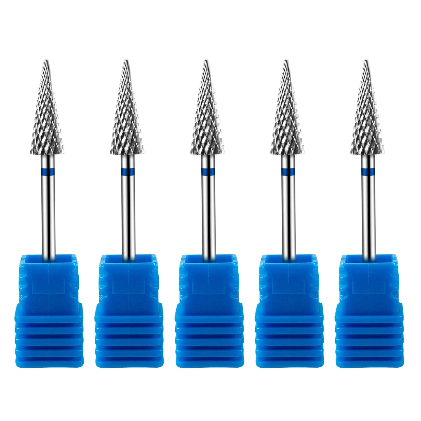 Tip Tungsten Carbid Nail Drill Bits Electric Manicure Drill Accessory Milling Cutters for Nail Gel Polish Remover Nail Tools