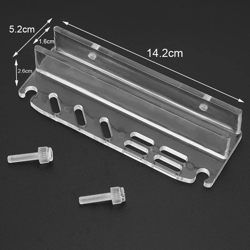 1PCS Aquarium Plant Tools Storage Rack Acrylic Fish Tank Water Grass Cleaning Tool Holder Holder for Tweezer Scraper Scissor