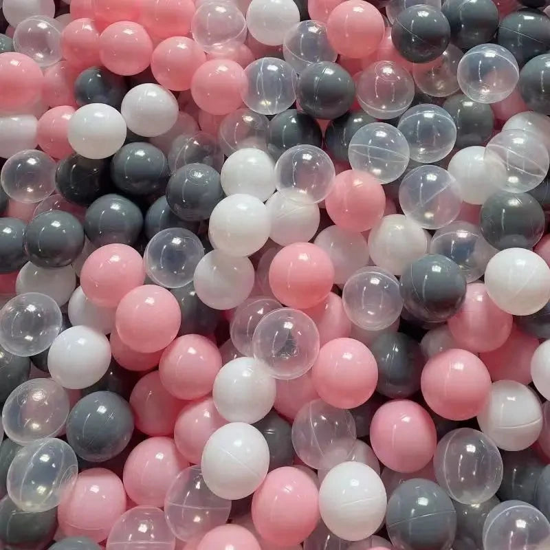 20PCS Outdoor Sport Ball Colorful Soft Water Swim Pool Ocean Wave Ball Baby Eco-Friendly Stress Air Ball Tent Toys