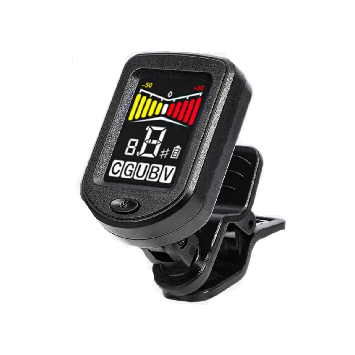 Miwayer Guitar Tuner Clip on Electronic Tuner LED Display/for Bass Ukulele Violin Mandolin All Instruments