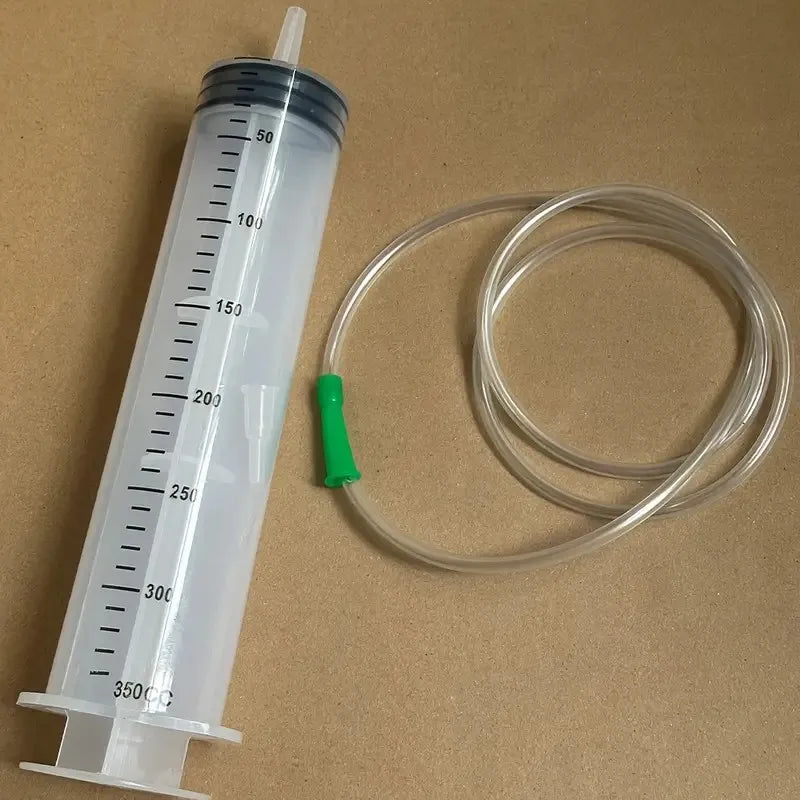 Durable Large Capacity Plastic Syringes - 100ml, 150ml, 250ml, 350ml, 550ml, 1000ml | Transparent Body with 99.82cm Measure