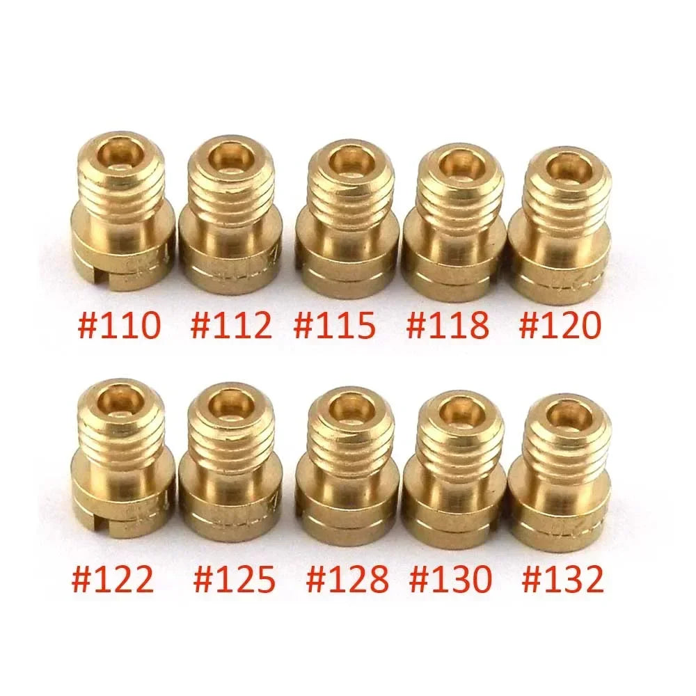 M5 Main Jet 5mm for Keihin OKO KOSO PWK Carburetor 125cc 150cc CVK PZ27 PZ30 152QMI 157QMJ Injector Nozzles