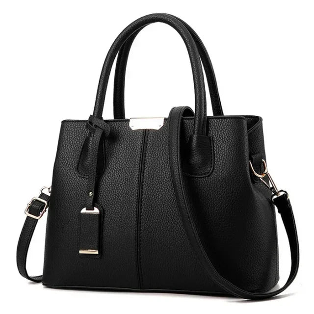 New luxury women's leather bag, well-known designer brand handbag, women's handbag wallet, fashionable shoulder bag