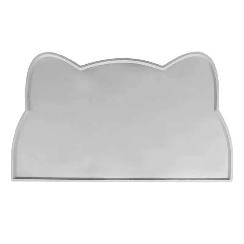 Food Grade Silicone Cat Mat, Anti-slip Waterproof Leak-proof Pad for Cats & Dogs, Easy to Clean Pet Bowl Mat