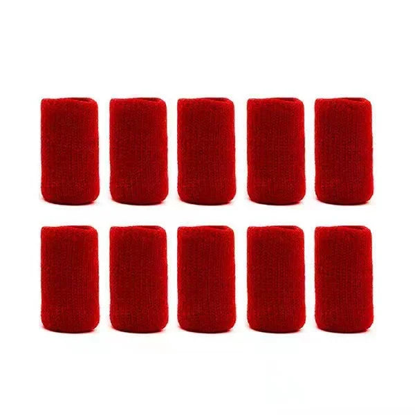 10Pcs Comfortable Finger Brace Splint Sleeve Thumb Support Protector Elastic Breathable Stabilizers for Golf