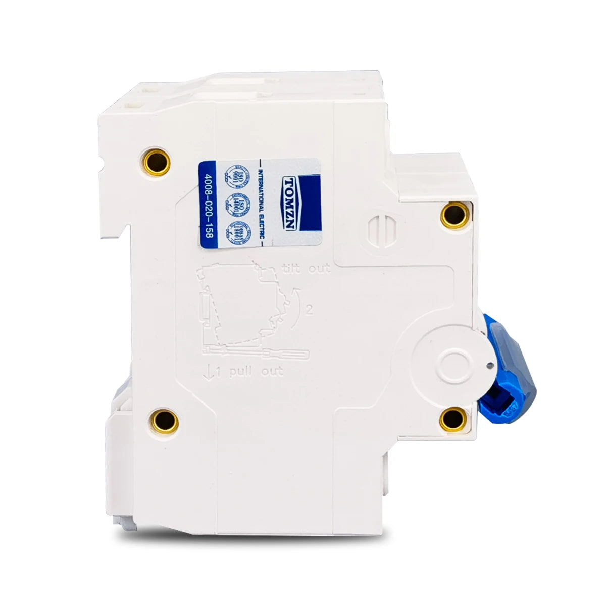 TOMZN 2P 1000V DC MCB TOMZN 80A 100A 125A Circuit Breaker PV System C Curve Battery Main Switch
