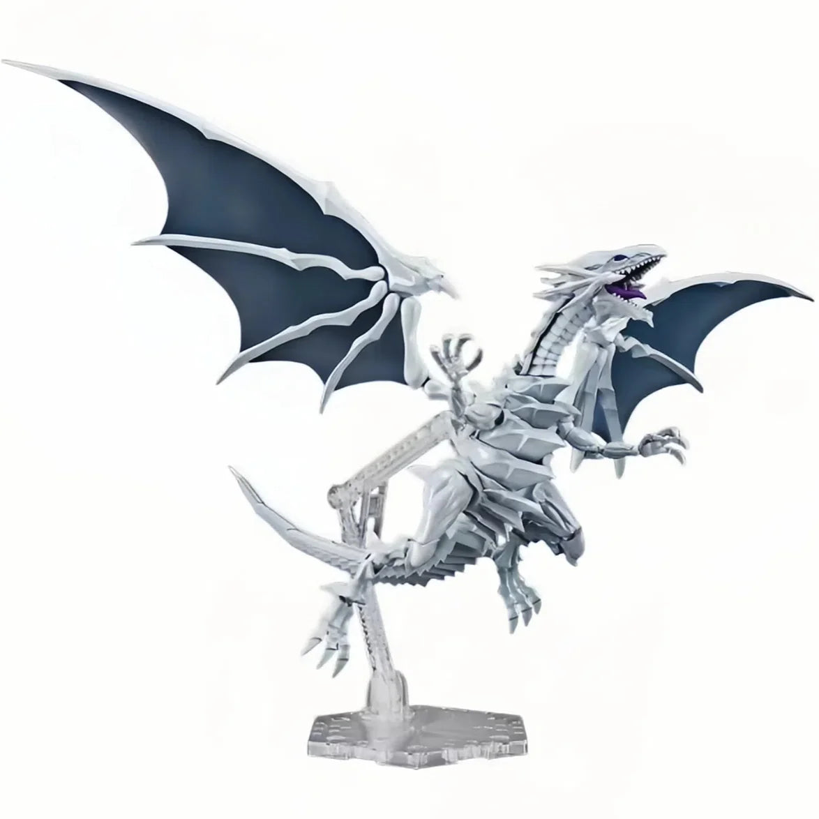 【New-Hot】Yu-Gi-Oh Arrogant Dragon Blue-Eyes White Dragon Assembly Model Figure Desktop Decoration Holiday Birthday Gift
