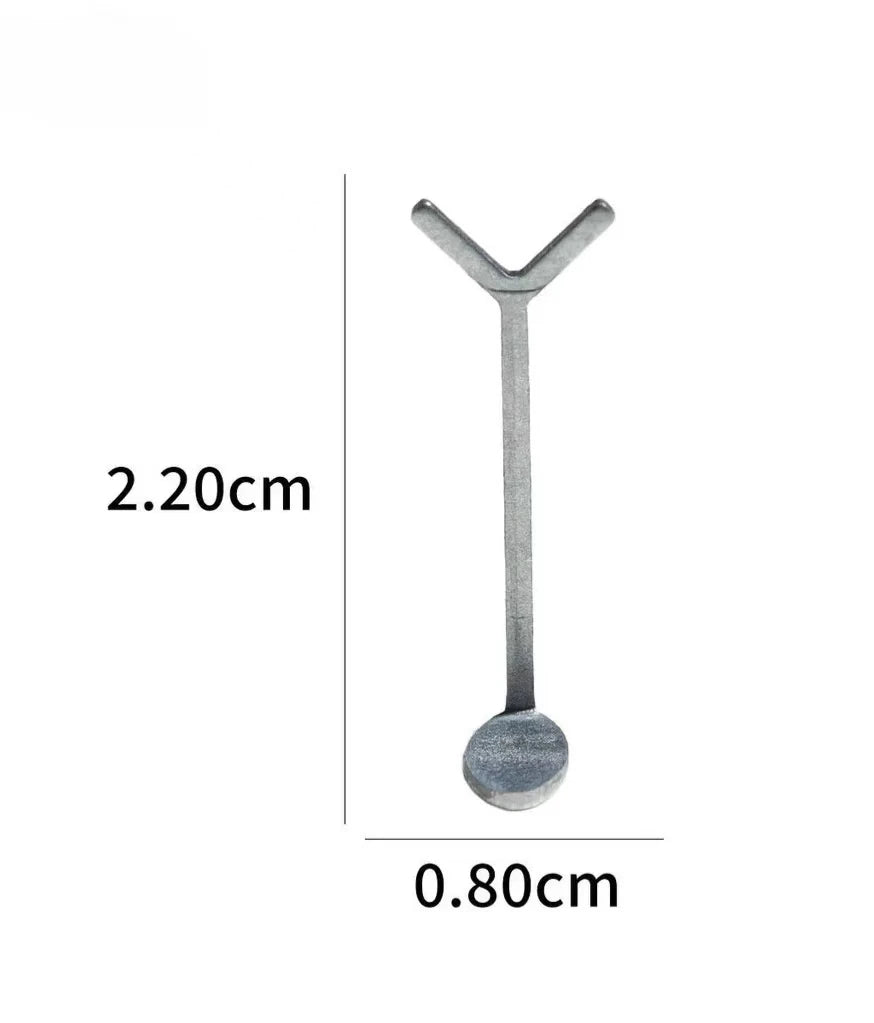 1/2/4pcY-shaped Love Heart Magnetic Auxiliary Tool For Match with Nail Magnet Suck Cat Eye Heart Shapes Effect Nail Gel DIY Tool