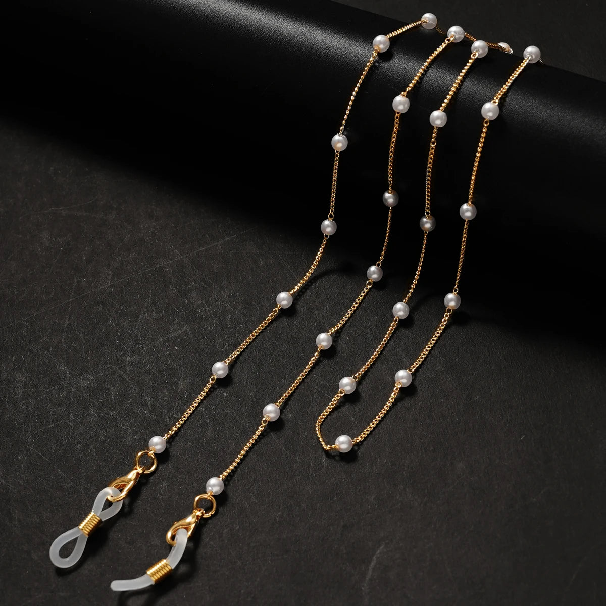Sunglasses Masking Chains For Women Acrylic Pearl Crystal Eyeglasses Chains Lanyard Glass 2022 New Fashion Jewelry Wholesale