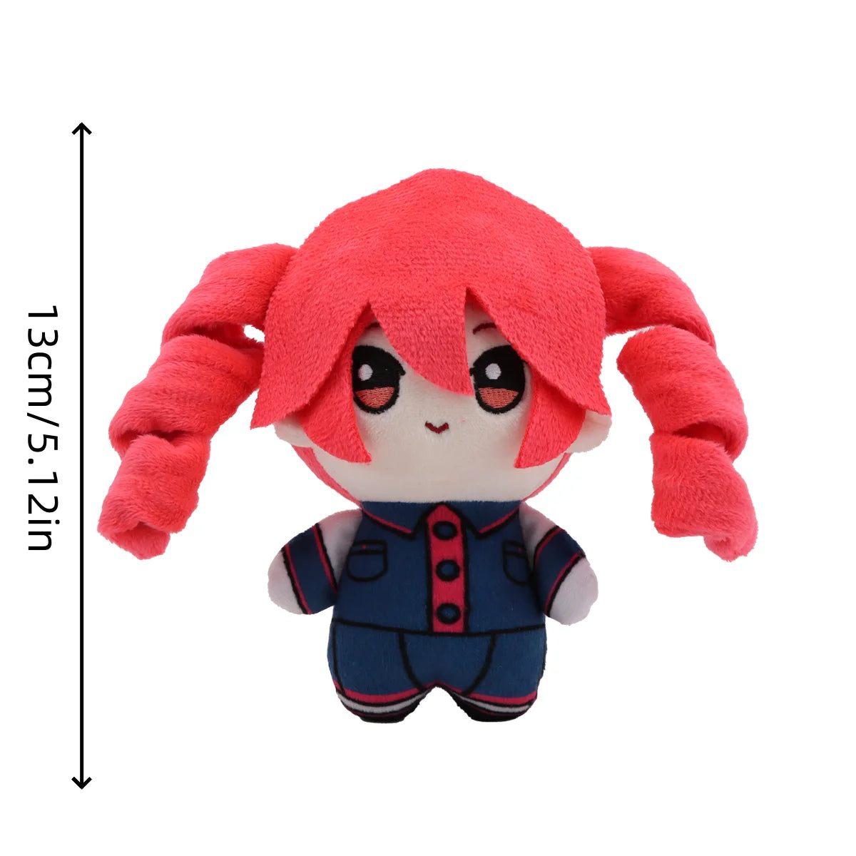 Anime Kasane Teto Cosplay Doll Kawaii Plush Stuffed Doll Ornament Christmas Gifts Anime Merchandise Kid Birthday Gift Home Decor