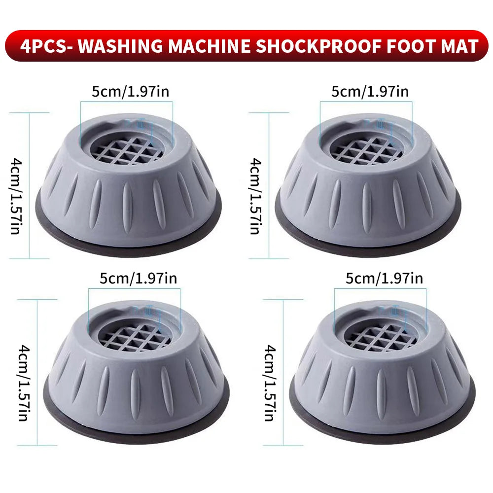 8PCS/4PCS/1PC - washing machine shock pad, washing machine silicone foot pad, suitable for daily washing machine shock and noise
