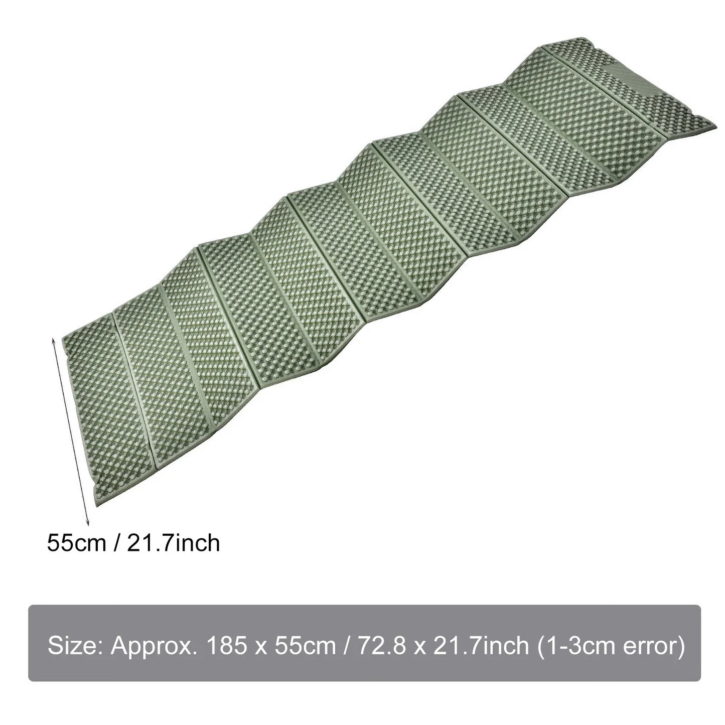 Outdoor Foam Camping Mat Folding Beach Tent Sleeping Pad Waterproof Mattress