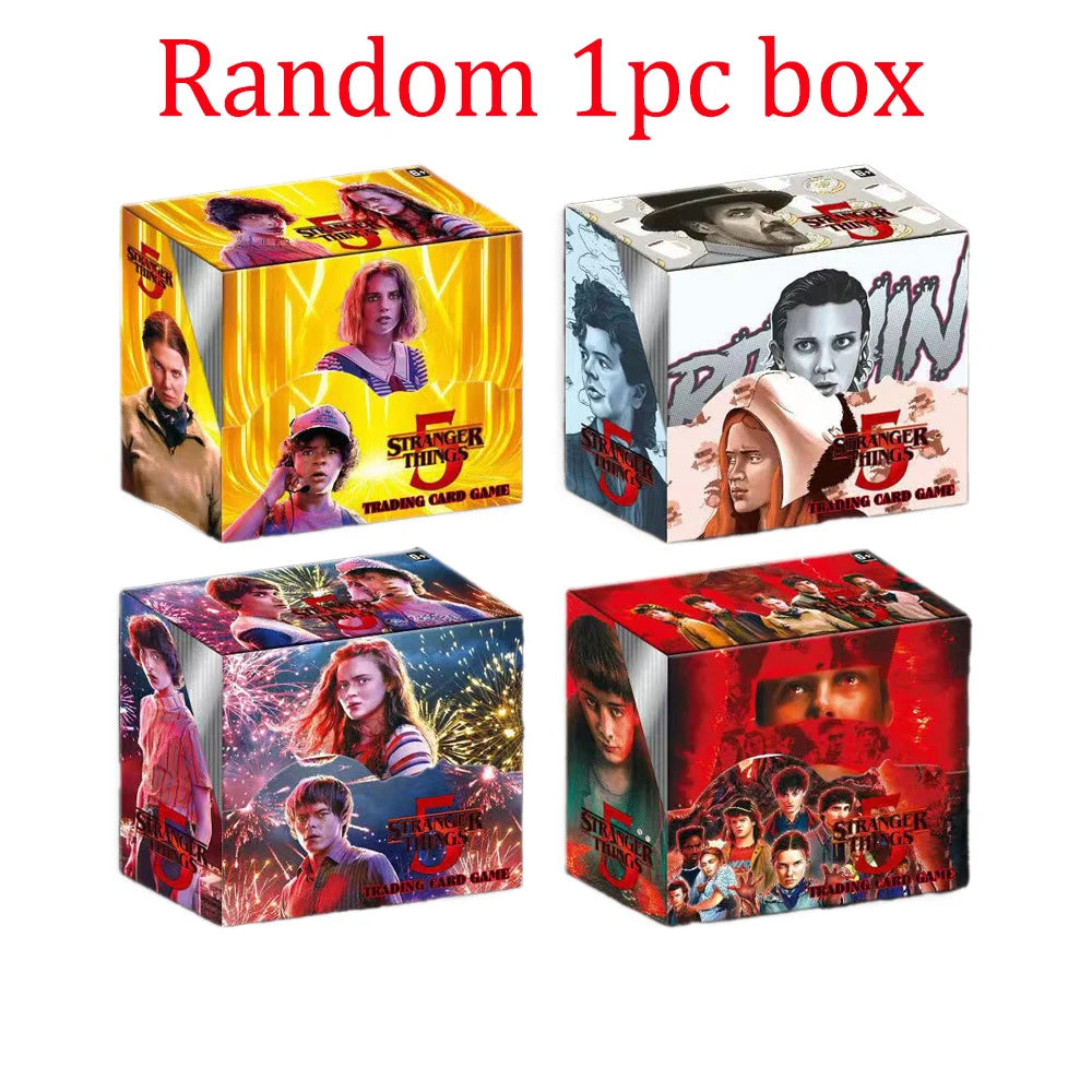 New Stranger-Things Blind Box Card Popular Collection Card Novelty Game Card Blind Box Children's Birthday Gift Holiday Gifts
