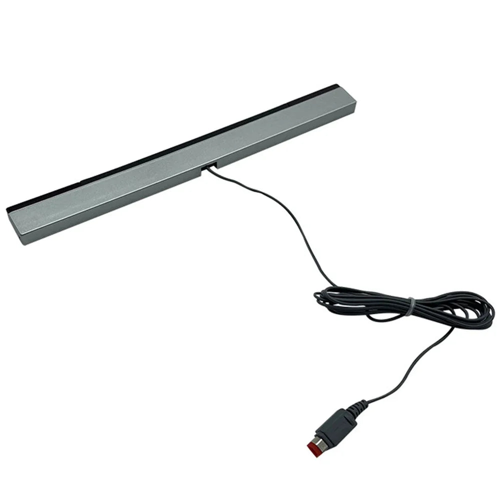 100% Newest Remote Wired Infrared Receiver For Wii IR Signal Ray Wave Sensor Bar For Nintendo Wireless Controller Game Console