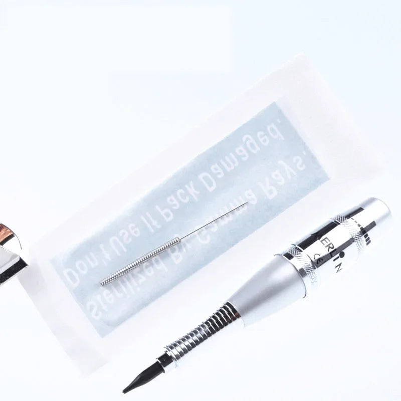100pcs Merlin Tattoo Needles 1R/2R/3R/5R/7R/3F/4F/6F For Permanent Makeup Eyebrow and Lip Designs Deluxe Merlin Machine