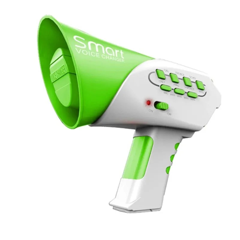 Children Voice Changer Loudspeaker Toy Electric Megaphone Roleplay Prank Props Kid Electronic Gift Xmas Party vocal funny toys