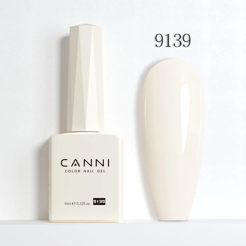 CANNI 9ml Hema TPO Free Nail Gel Polish Red Colors Nude Pink Brown Colors Off LED Nail Gel Manicure Kit DIY at Home Salon