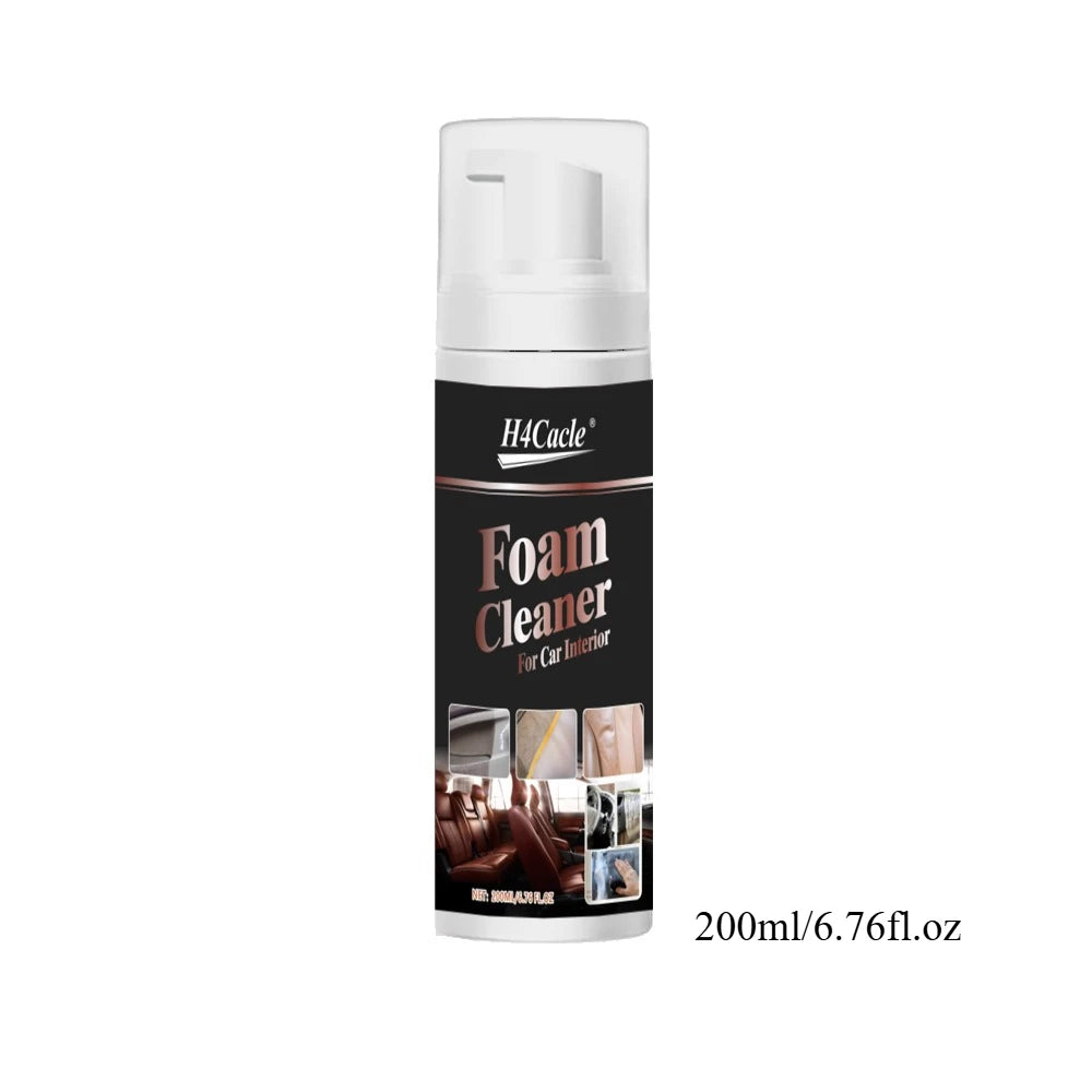 Multifunctional Foam Cleaner Car Interior Stain Removal and Cleaning Leather Seat Home Foam Cleaner Spray Maintenance Wash