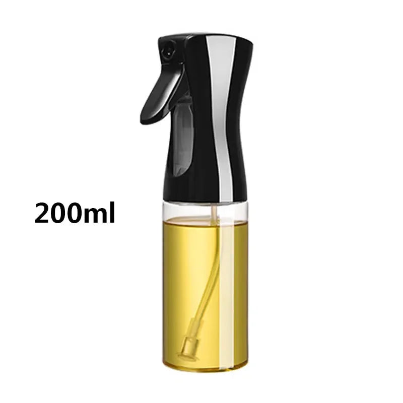 200/300/500ml Oil Spray Bottle BBQ Cooking Olive Oil Sprayer Plastic Baking Oil Spray Empty Bottle Vinegar Bottle Or Oil brush