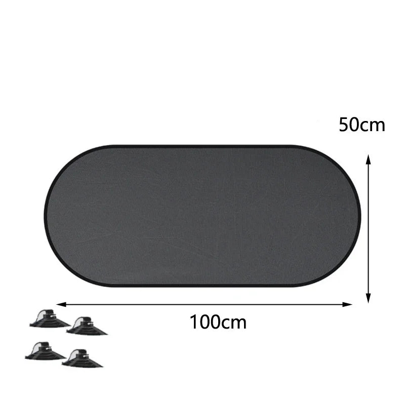 1-5Pcs Universal Car Sunshades Foldable Auto Side Window Rear Windscreen Mesh Sunshade Cover Car Windshield Accessories Exterior